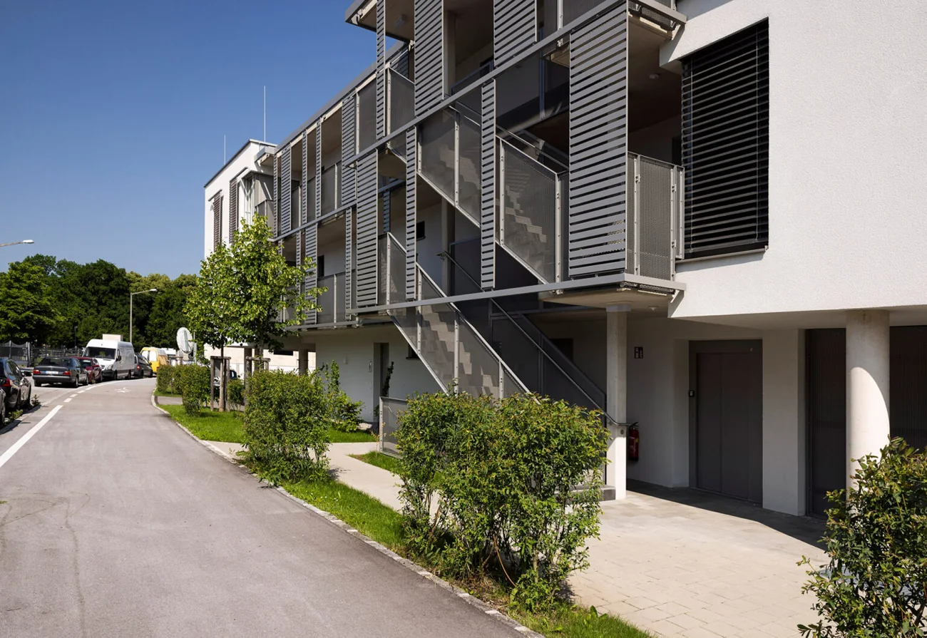 Architektur und Außenbereich einer Immobilie aus dem SCALETTA-Bestand